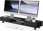 Monitor Riser with Sliding Glass Door 108CM High