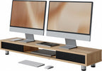 Monitor Riser with Sliding Glass Door 108CM High