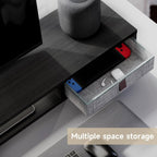 Monitor Stand 108CM Large Riser with 2 Drawers