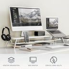 Monitor Stand 108CM Phone Laptop Tablet Headphone Holder