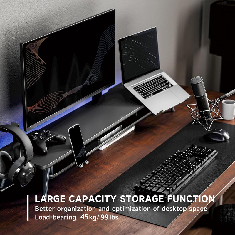 Monitor Stand 108CM Phone Laptop Tablet Headphone Holder