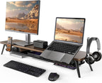 Monitor Stand 108CM Phone Laptop Tablet Headphone Holder