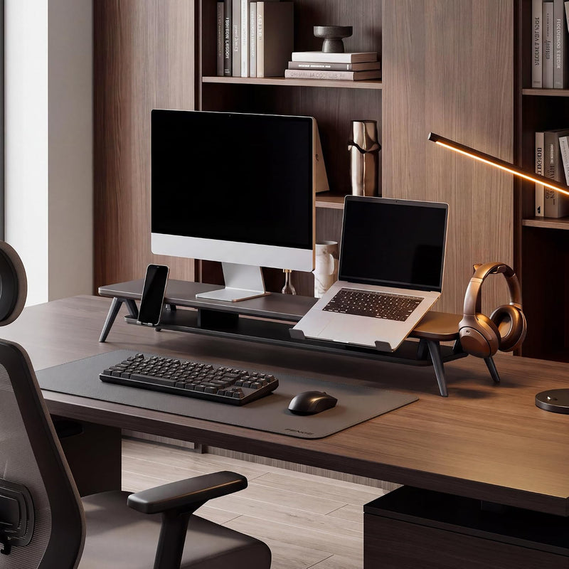 Monitor Stand 108CM Phone Laptop Tablet Headphone Holder
