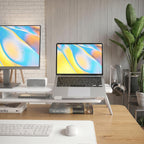 Monitor Stand 108CM Phone Laptop Tablet Headphone Holder
