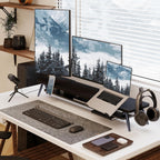 Monitor Stand 108CM Phone Laptop Tablet Headphone Holder