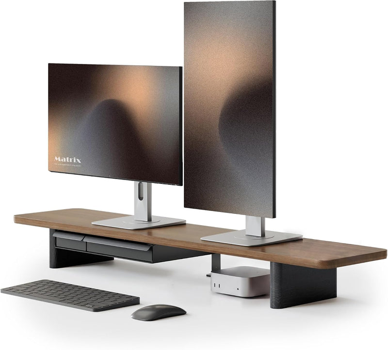 Monitor Stand 108CM Solid Wood Leg for Laptop