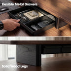 Monitor Stand 108CM Solid Wood Leg for Laptop