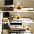 Monitor Stand 3 in 1 Modular L-Shaped Corner