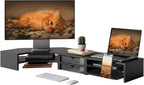 Monitor Stand 3 in 1 Modular L-Shaped Corner