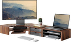 Monitor Stand 3 in 1 Modular L-Shaped Corner