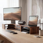 Monitor Stand 3 in 1 Modular L-Shaped Corner