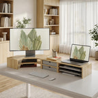 Monitor Stand 3 in 1 Modular L-Shaped Corner