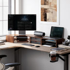 Monitor Stand 3 in 1 Modular L-Shaped Corner