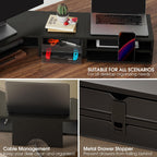 Monitor Stand 3 in 1 Modular L-Shaped Corner