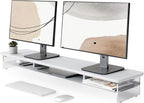 Monitor Stand Acrylic Riser for PC Laptop Oak