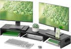 Monitor Stand Riser Adjustable Length Angle Ergonomic Desk