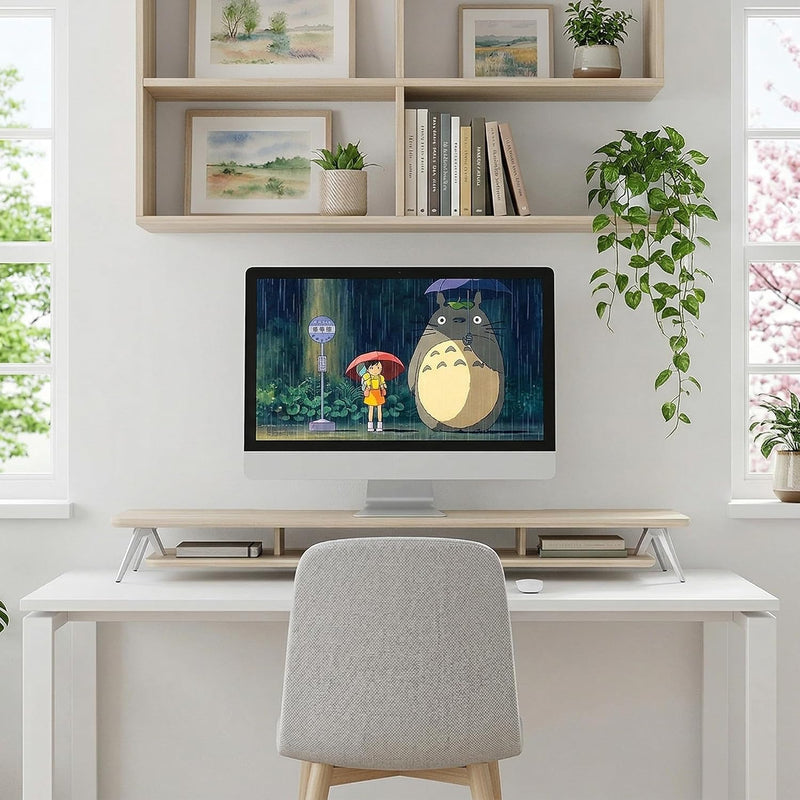 Monitor Stand Riser for Laptop PC TV Desk