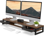 Monitor Stand with 2 PC Drawers 108CM Large