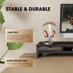 Monitor Stand with 2 PC Drawers 108CM Large