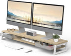 Monitor Stand with 2 PC Drawers 108CM Large