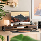 Monitor Stand with 2 PC Drawers 108CM Large