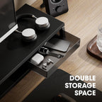 Monitor Stand with 2 PC Drawers 108CM Large