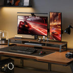 Monitor Stand with 2 PC Drawers 108CM Large