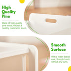 Montessori Weaning Table and Chair Set for Toddlers