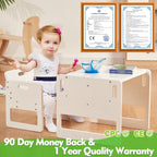 Montessori Weaning Table and Chair Set for Toddlers