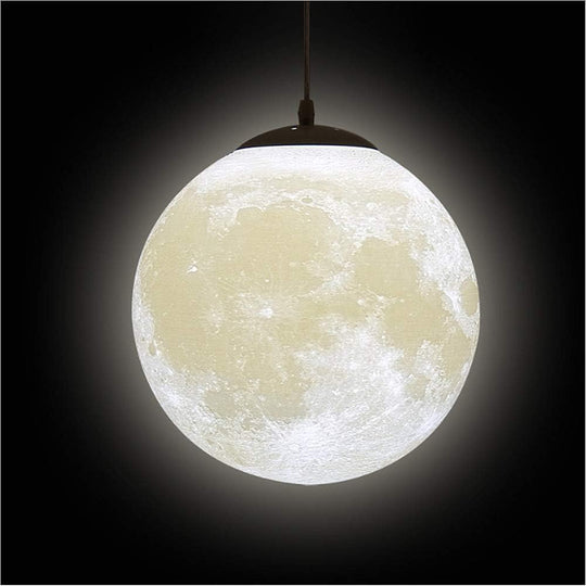 Pendant Light with 3d Pla Lampshade Space Planet