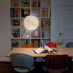 Pendant Light with 3d Pla Lampshade Space Planet