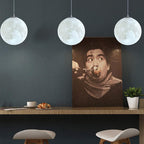 Pendant Light with 3d Pla Lampshade Space Planet