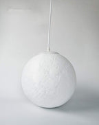 Pendant Light with 3d Pla Lampshade Space Planet