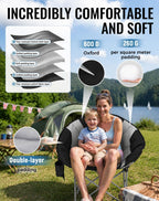 Moonchair Camping Chair Foldable Up to 150KG