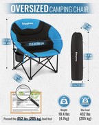 Moonchair Camping Chair Foldable Up to 150KG