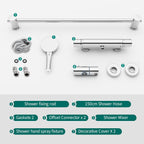 Morado Thermostatic Shower Mixer Wall Mounted Bar Tap
