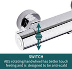 Morado Thermostatic Shower Mixer Wall Mounted Bar Tap