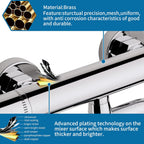 Morado Thermostatic Shower Mixer Wall Mounted Bar Tap