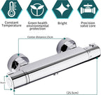 Morado Thermostatic Shower Mixer Wall Mounted Bar Tap