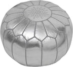 Moroccan Pouffe Pouf Footrest Footstool Ottoman Faux Leather