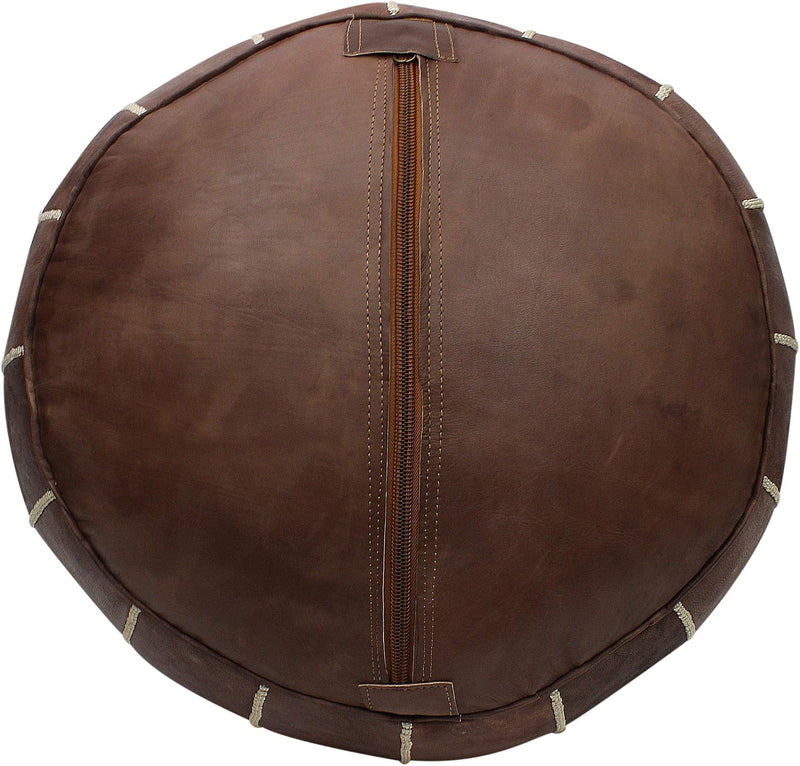 Moroccan Pouffe Pouf Footrest Footstool Ottoman Real Leather
