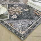 Moroccan Washable Trellis Area Rug Non-Slip Bedroom