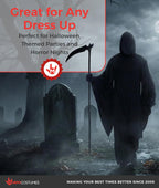 Morph Grim Reaper Costume Adult Mens Halloween Costumes