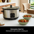 Morphy Richards 3.9L Trioserve Three Pot Slow Cooker