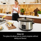 Morphy Richards 3.9L Trioserve Three Pot Slow Cooker