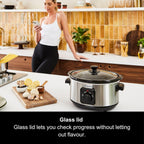 Morphy Richards 3.9L Trioserve Three Pot Slow Cooker