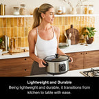 Morphy Richards 3.9L Trioserve Three Pot Slow Cooker