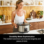 Morphy Richards 3.9L Trioserve Three Pot Slow Cooker