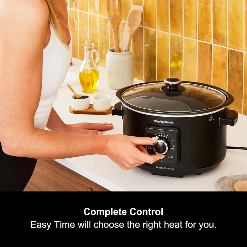 6.5L Easy Time Slow Cooker Automatic Heat Settings