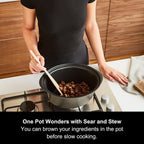 6.5L Easy Time Slow Cooker Automatic Heat Settings